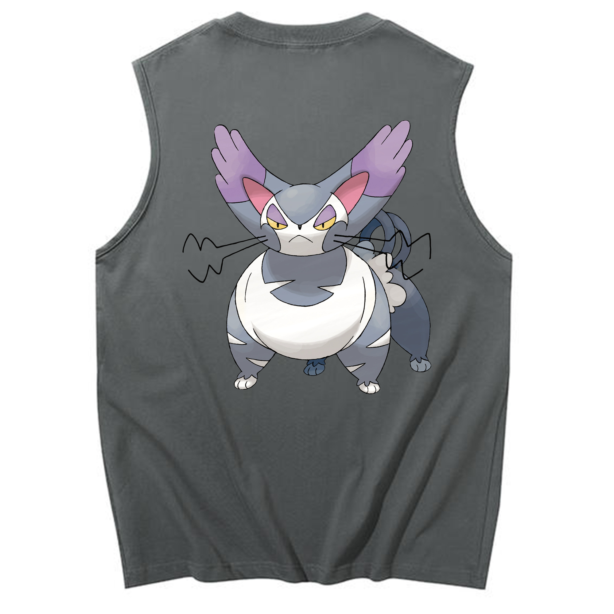 （画像用） ポケットモンスター Pokémon コットン100％タンクトップ（背面プリント）